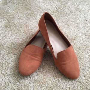 Mock Suede Loafers